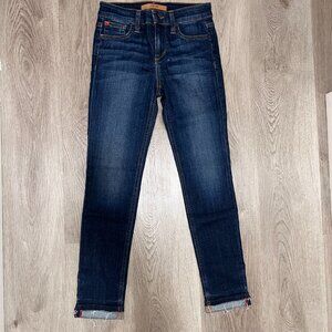 JOES JEANS Sz 25 THE MARKIE CROPPED In BLUE